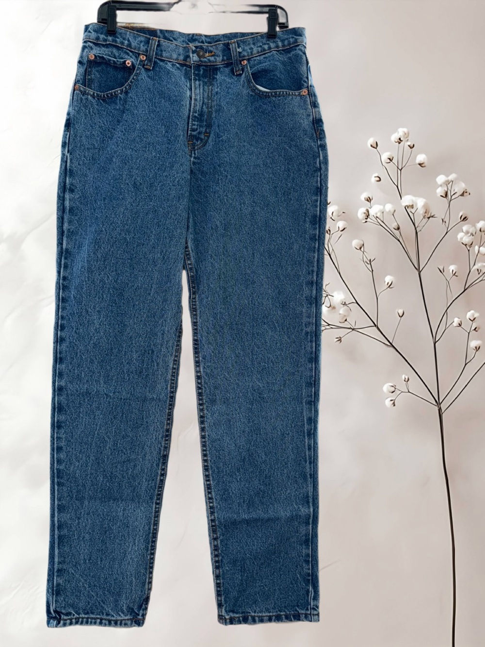 VTG JORDACHE | Classic Straight-Leg Mid-Rise Jeans